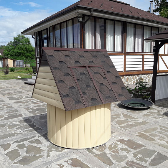 150 вариантов домиков для колодца в Конаковском районе